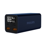 Pin dự phòng Philips DLP5721VK 20.000mAh PD65W+22.5W - màu Xanh